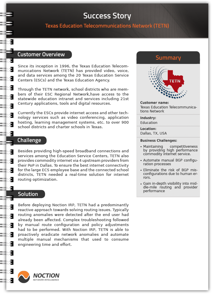 TETN Case Study