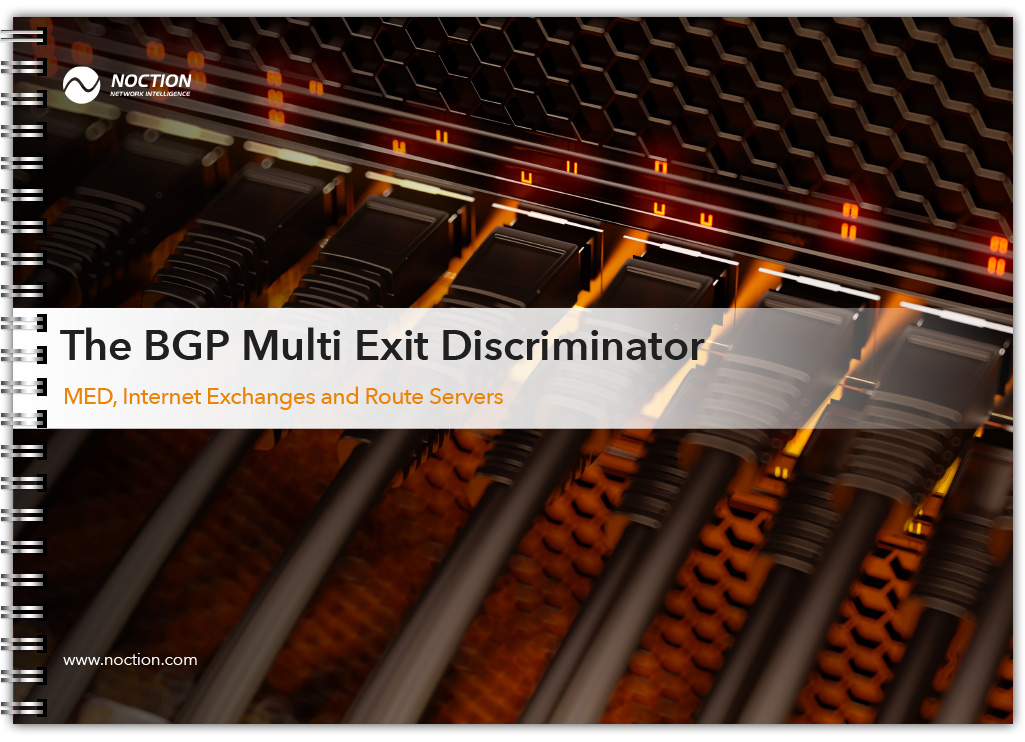 BGP Multi Exit Discriminator
