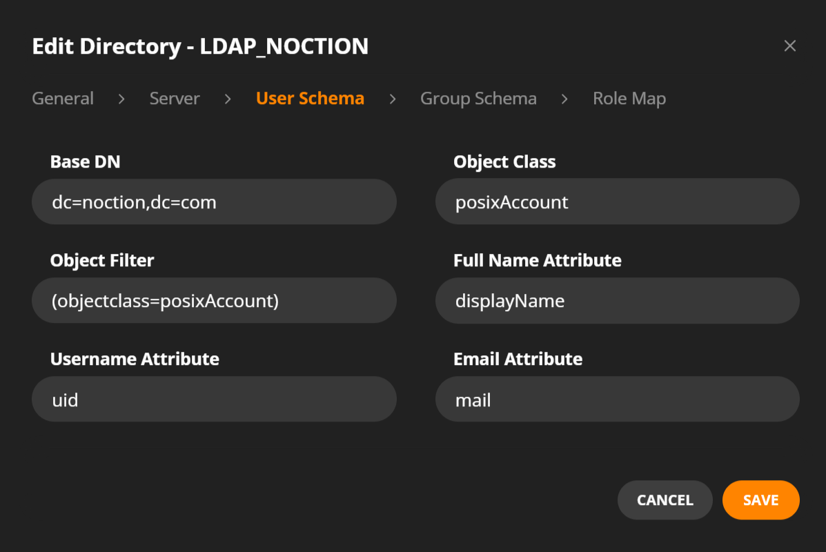add new directory server