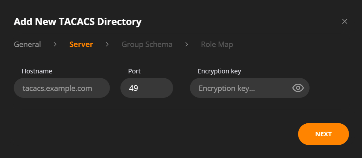 add new directory server