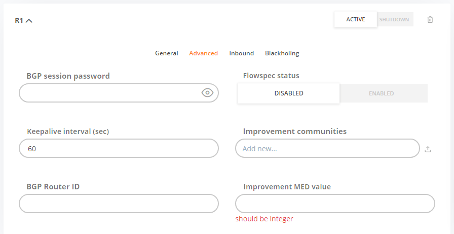 GMI Add Router Advanced