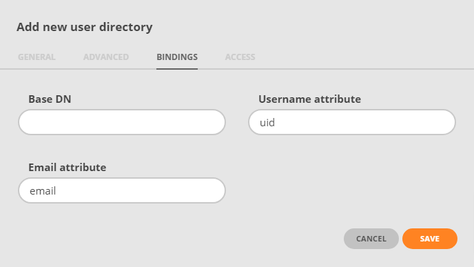 GMI LDAP Directory Bindings